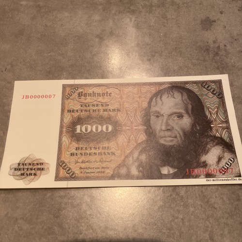 1000 schein 1980 - schein,