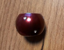 Schalring weinrot mit