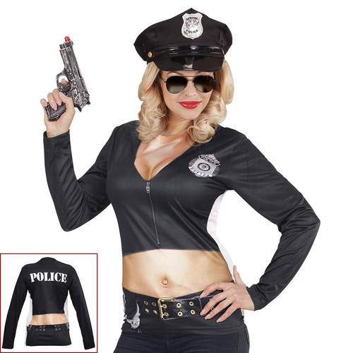 Damen polizistin shirt - polizistin,