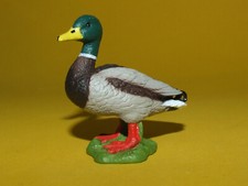1) Schleich Schleichtier - Bird Vogel Duck Ente Stockente Erpel 13824