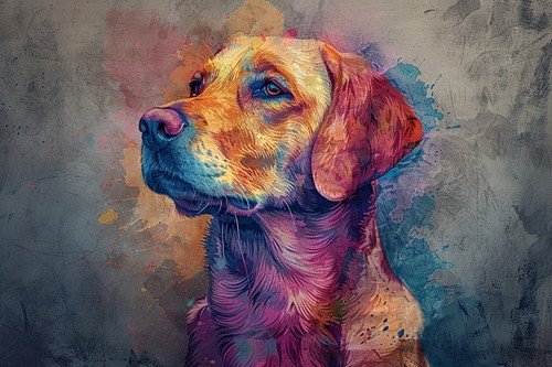 Labrador retriever hund - labrador,