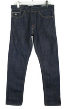 Jack & Jones Stan Grade Selvage Jeans Herren W33/L32 Regular Blau Denim Knöpfe