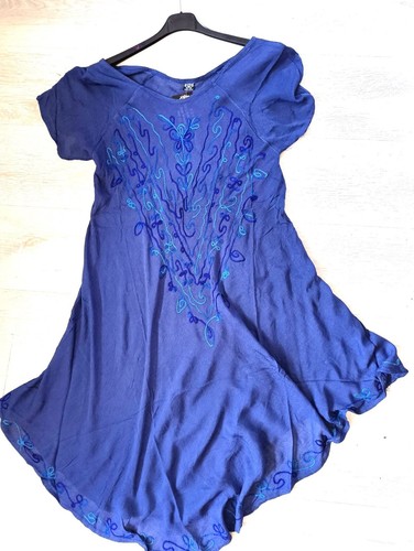 Boho kleid aus 100 viskose - 100, %