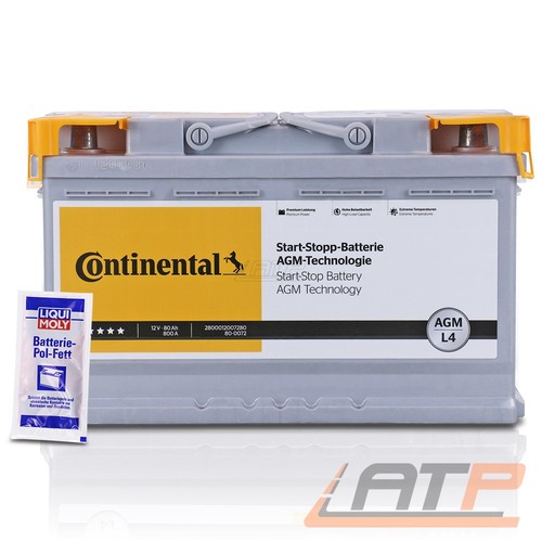 Continental autobatterie 12v - continental,
