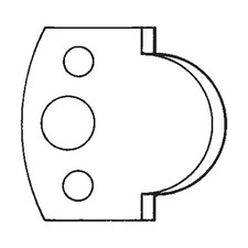 Scheppach Profilmesser Paar