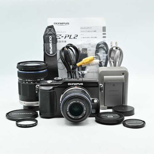 Olympus pen pl2 black double - black,