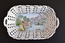 Porzellan Schale Korb Ansicht