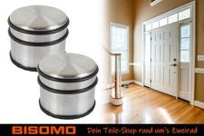 2 Türstopper Edelstahl extra