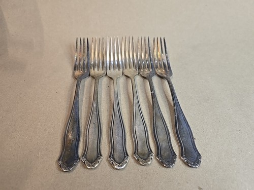 Wmf gabeln versilbert - 6x,