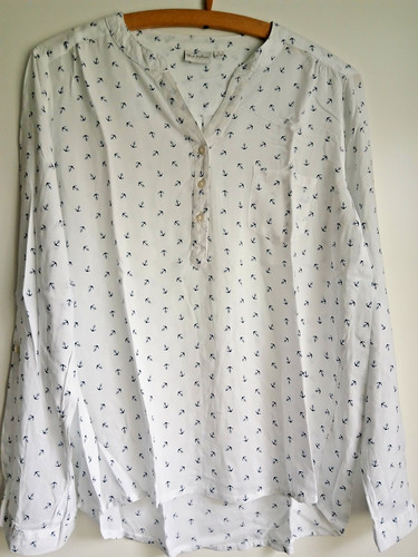 Blue motion longbluse tunika - blue,