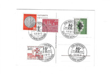 GERMANY 1958 Special Card &