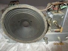 RADIORÖHREN TUBE RADIO CHASSIS + HECKABDECKUNG BRAUN SK2 DIETER JOYA