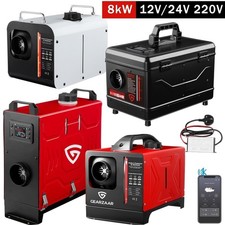 12V 24V /230V DieselHeizung Standheizung Lufterhitzer 8KW Bluetooth APP+Adapter