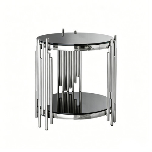 45cm silber modern kreis - 45cm,