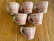 Villeroy & Boch NewWave Lim. 2007 „Mombasa“ Cafe Au Lait & Cappucino 6 Stück