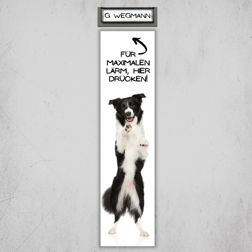 Border collie sheepdog schild - ,