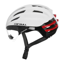 Urban Fahrradhelm mit Visier Radhelm Bikehelm Schutzhelm Rennradhelm Helmet