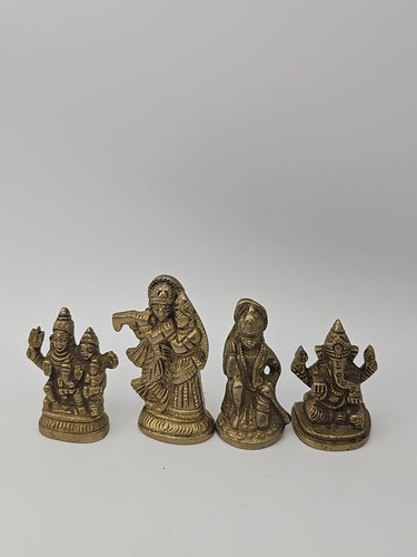 Antik messing statue lord - x,