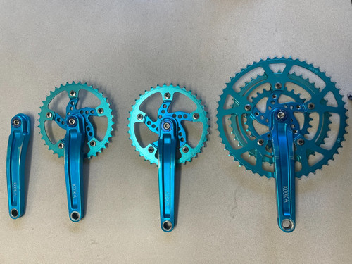 Kooka tandem crankset - crankset, alloy