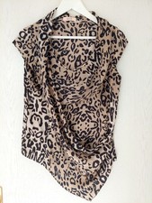 Laurèl Seidenbluse Leopard