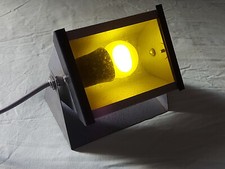 alte Dunkelkammer Lampe aus Metall