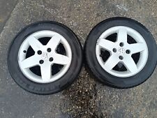 Original Alufelgen 2 Stück Peugeot 307 206 6Jx15 CH4-23