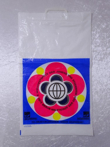 Ddr plaste einkaufstüte - plaste,