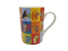 STEINBECK Tasse ABC Buchstaben Tiere Kindertasse Becher Kaffeetasse Alphabet