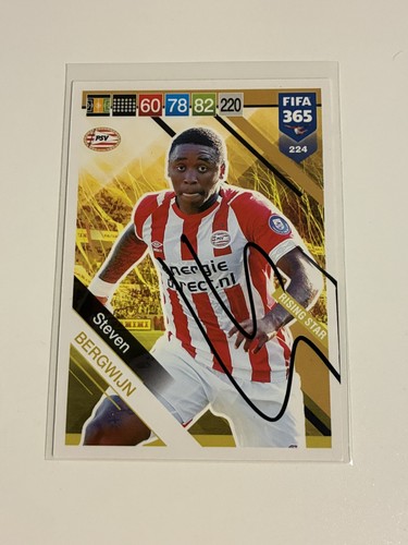 Steven bergwijn autogramm - steven,