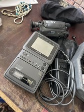 Sony GV-9E Video Walkman Video Hi Fi Stereo Kassetten Recorder Ungeprüft  Camera