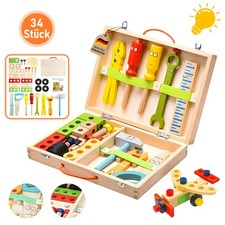 34pcs werkzeugkoffer kinder - 34pcs,