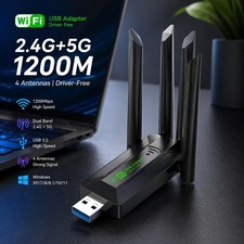 WiFi Adapter USB 3.0 1200Mbps