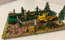 Diorama Eisenbahn Spur 0