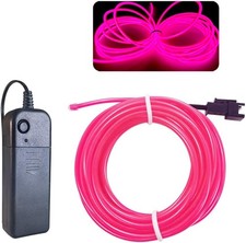 Balabaxer Rosa EL Draht, 5M