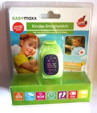 EASYMAXX KINDER-SMARTWATCH - GPS Text - SMS - SOS - Schrittzähler - grün