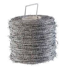 Stacheldraht Spitzdraht Klingendraht Sperrdraht 500m (2 Drähte je 1,7 mm)