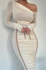 Midi DressWith Long Sleeve