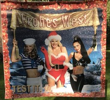Weihnachtsplakat Plakat Zigarettenwerbung West