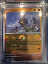 Pokemon Kiesling 046/086 Pokeball Reverse Weisse Flammen Deutsch NM