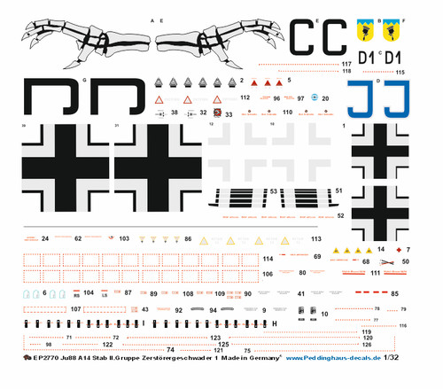 Peddinghaus decals ep2770 - peddinghaus-decals,