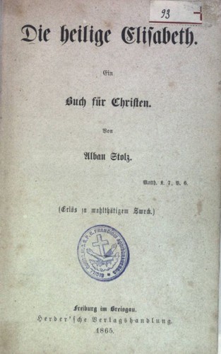 Die heilige elisabeth ein - elisabeth.,