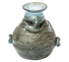 Kleine alte vase glas - kleine,