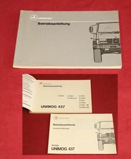 Betriebsanleitung Mercedes Benz UNIMOG 437 , U 1350, U 1550, U 1700, U 1750
