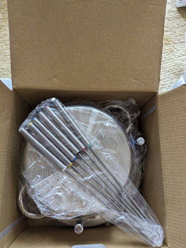 Eka fondue set teilig - 10-teilig,, aus