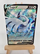 Pokemon Karte Lugia V SWSH301 Black Star Promo Near Mint Deutsch