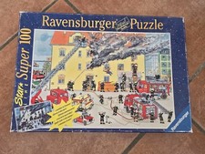 Ravensburger puzzle star line 100 Teile Feuerwehreinsatz - Guter Zustand