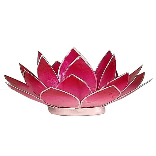 Lotus teelichthalter rosa - lotus,