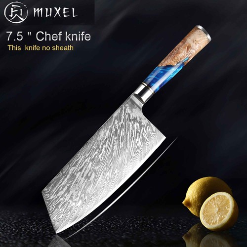Damast hackmesser asiatisch - hackmesser,