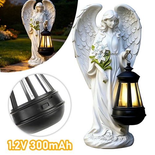 Solar engel gartenstatuen - engel,