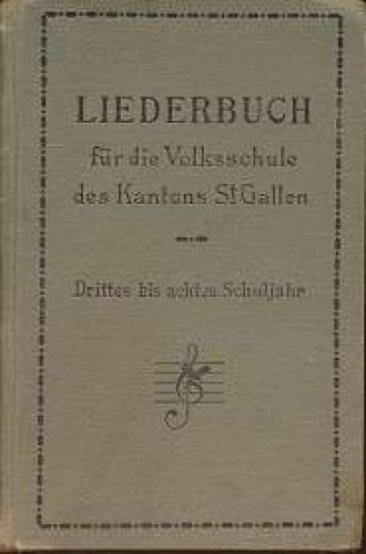 Liederbuch für das - dritte, bis